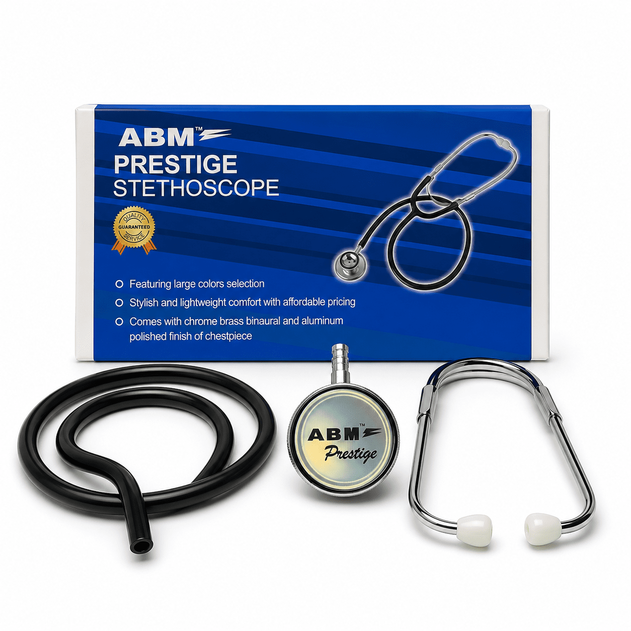 ABN Prestige stethoscope back box available at Pak Care Surgicals