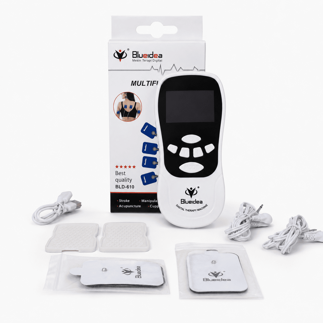 Blueidea Multifunctional Massager BLD-610 with accessories