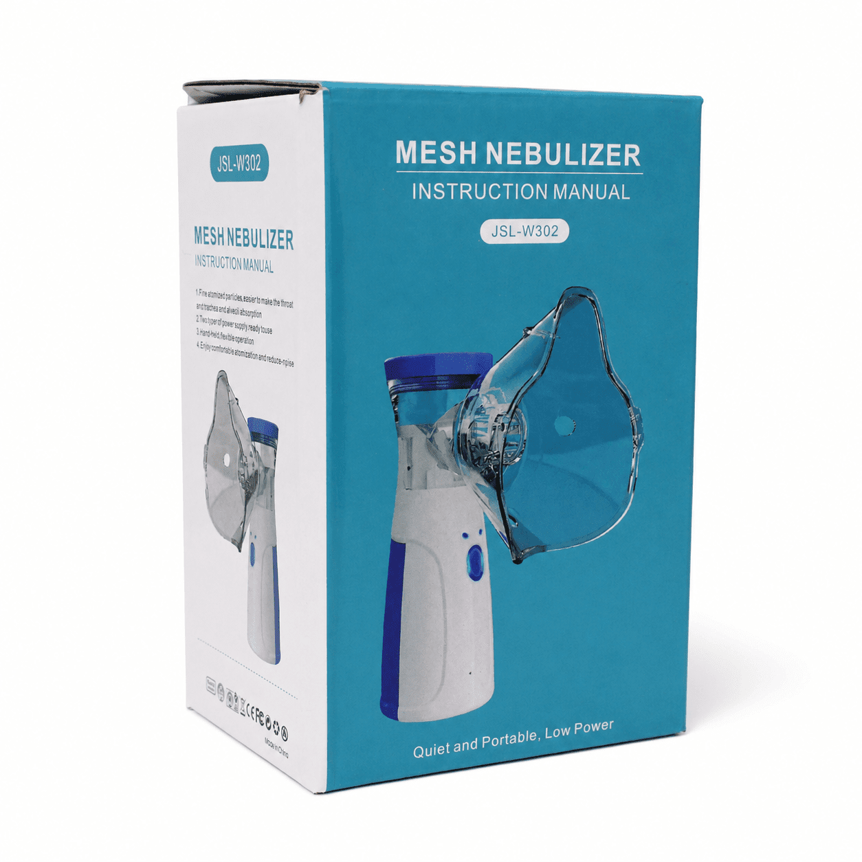 Mesh Nebulizer JSL-W302 product box image