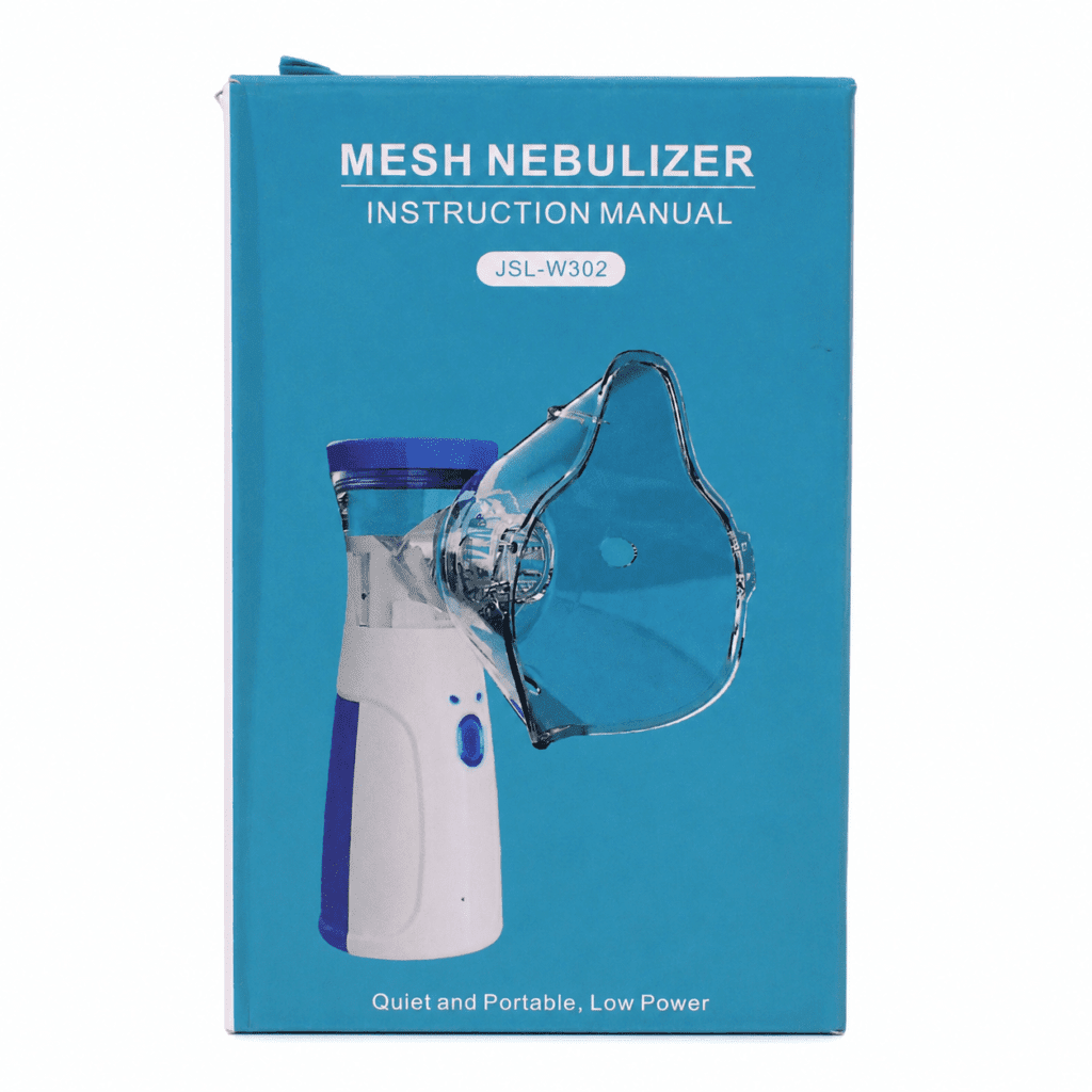 Mesh Nebulizer JSL-W302 front packaging.