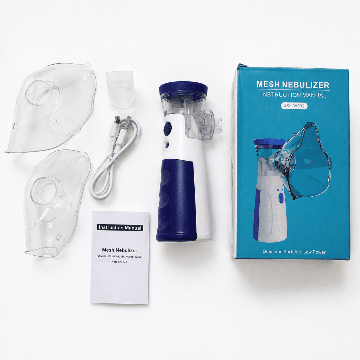 Mesh Nebulizer JSL-W302 with accessories