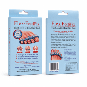 Flex-FeetFix Gel Toe Relaxers front box