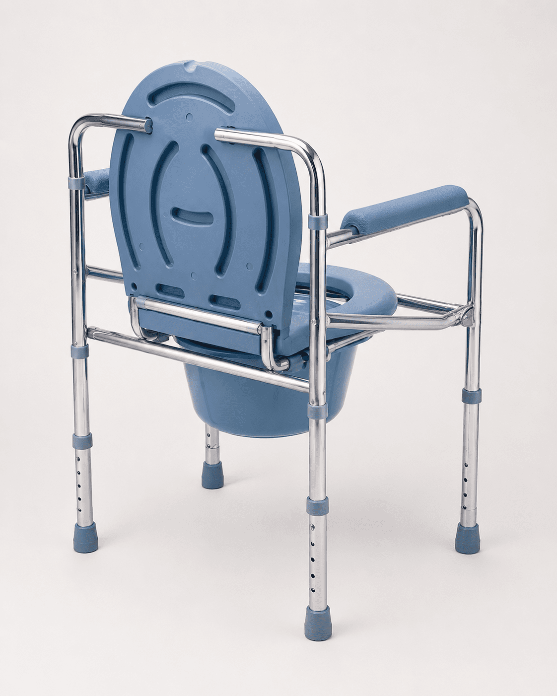 Folding Commode Chair Steel GT-894 - Image 2