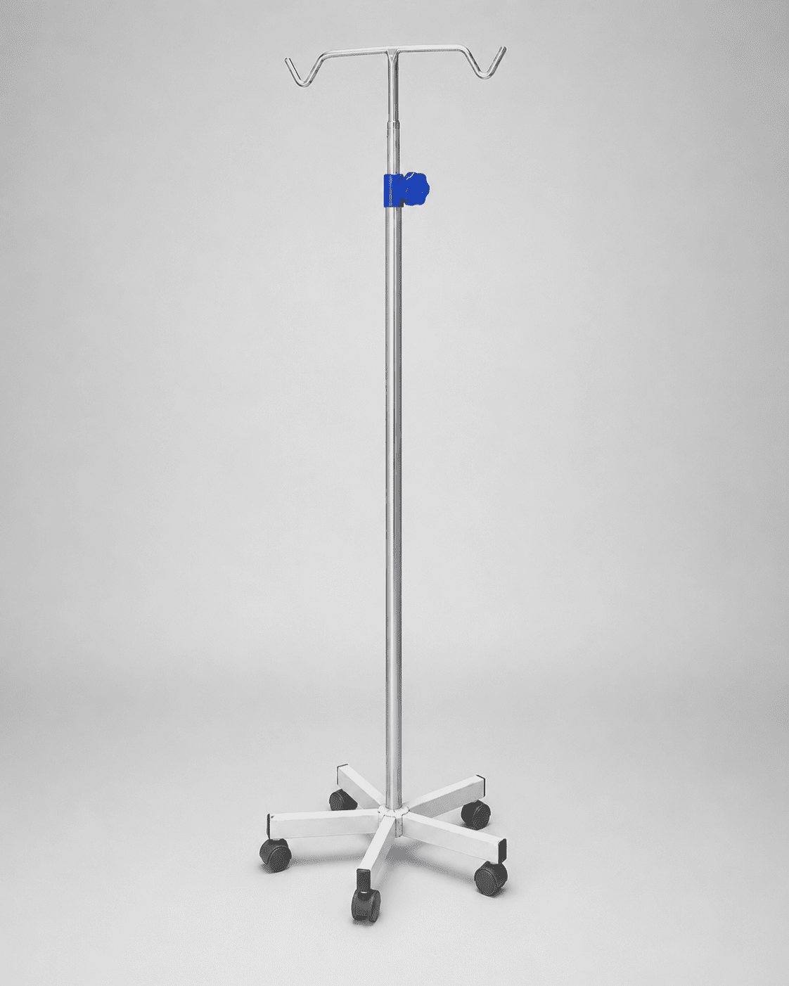 Stainless Steel IV Drip Stand - Image 3