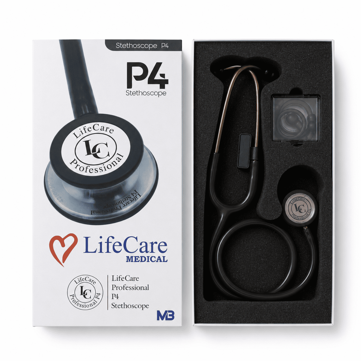 LifeCare Medical P4 Stethoscope open box
