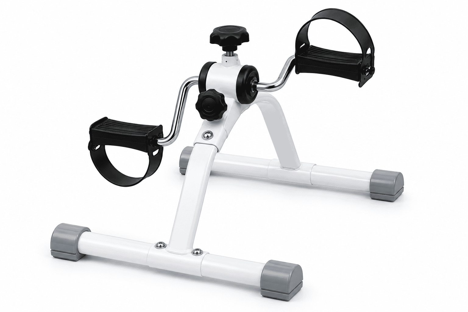 Angled view of Mini Exercise Cycle for home physiotherapy and rehabilitation