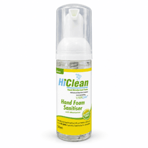 HiClean Hand Foam Sanitiser 50ml – Lemon