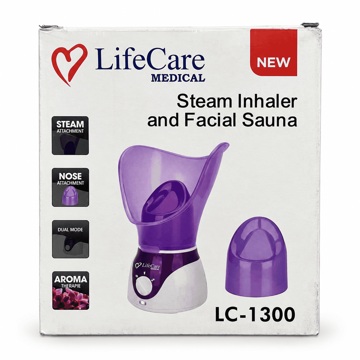 Steam Inhaler & Facial Sauna LifeCare LC-1300