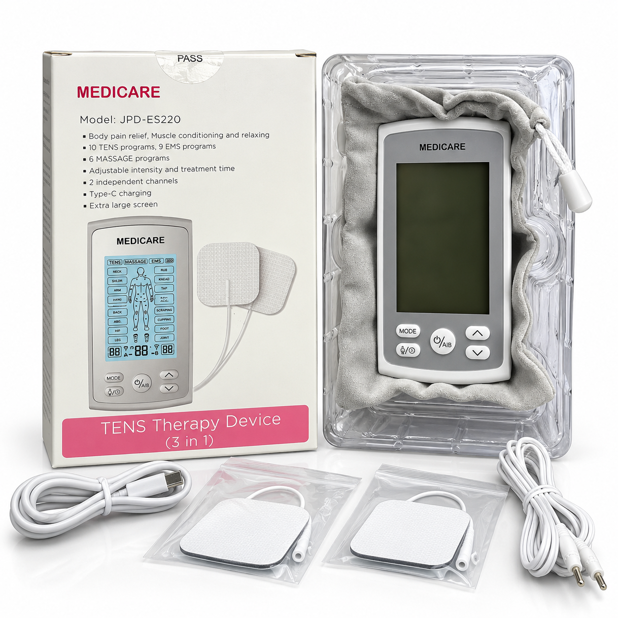 TENS MACHINE MEDICAR ES220 - Image 2