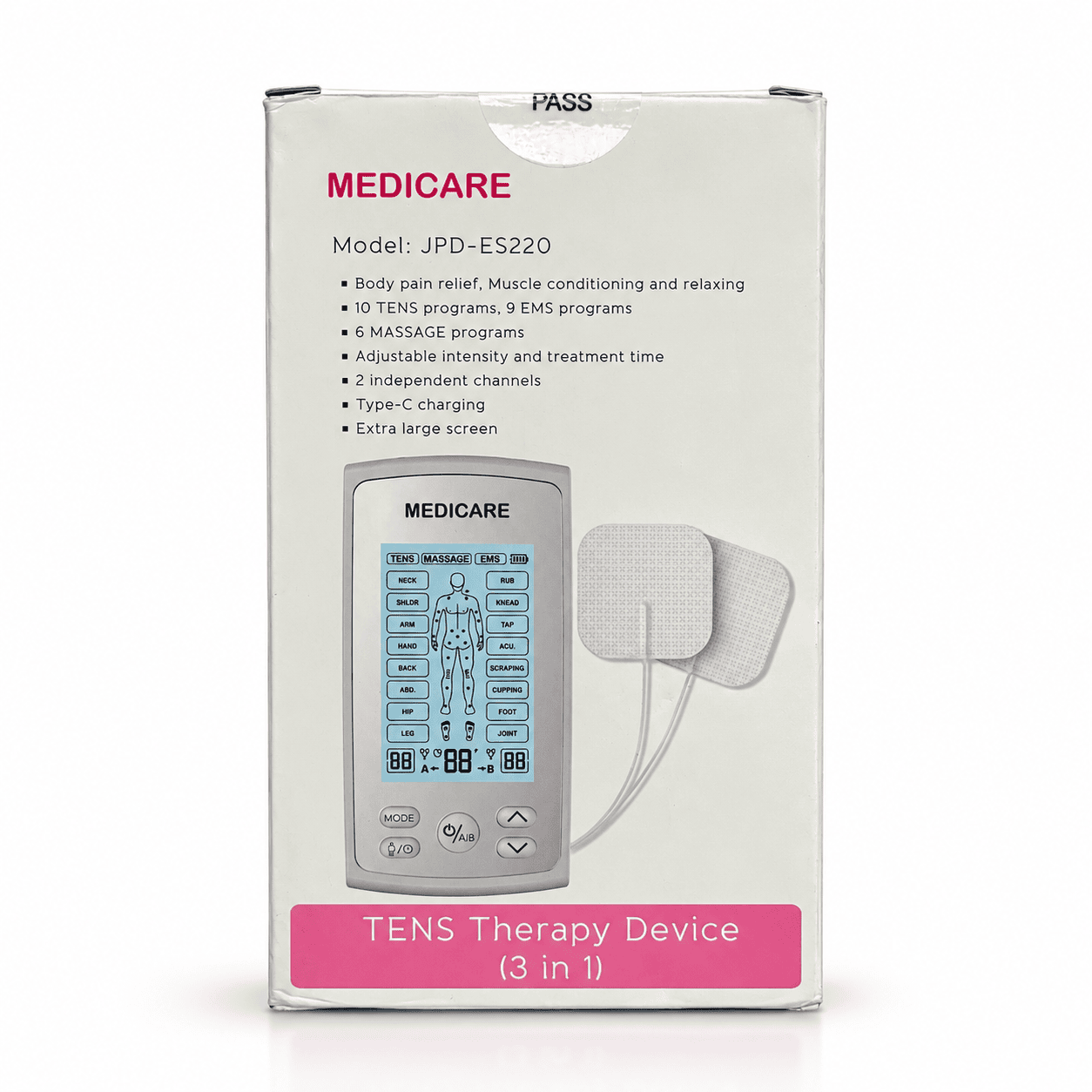 TENS MACHINE MEDICAR ES220