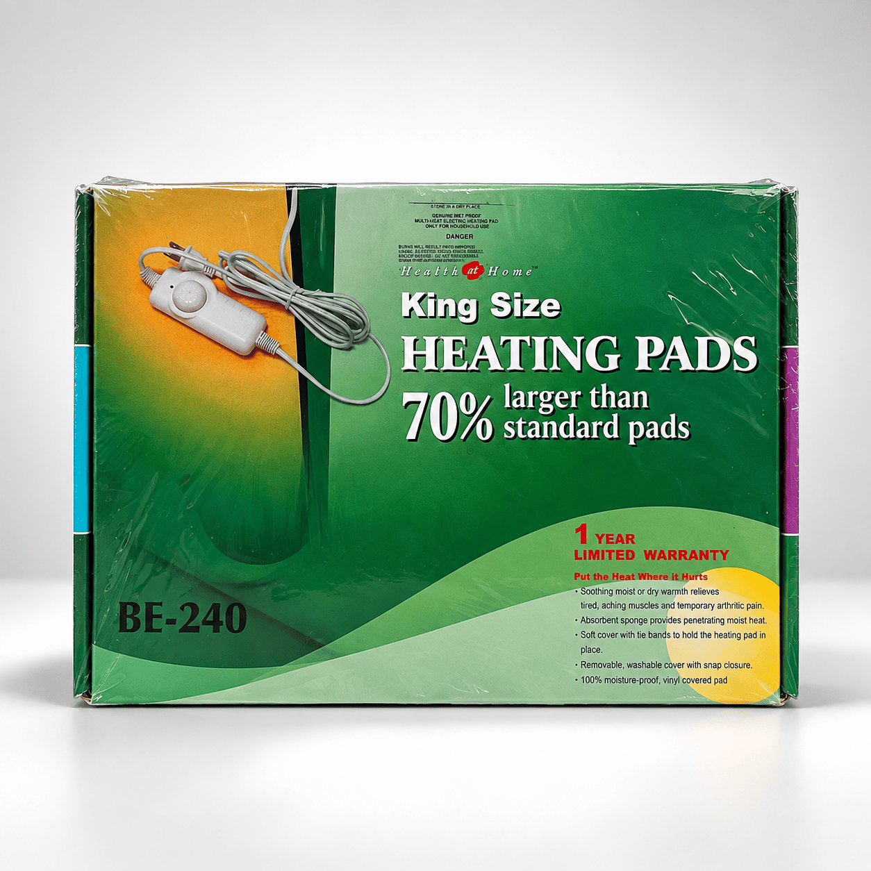 Besmed BE-240 King Size Electric Heating Pad