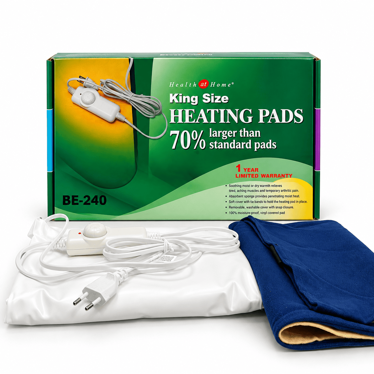 Besmed BE-240 King Size Electric Heating Pad - Image 3