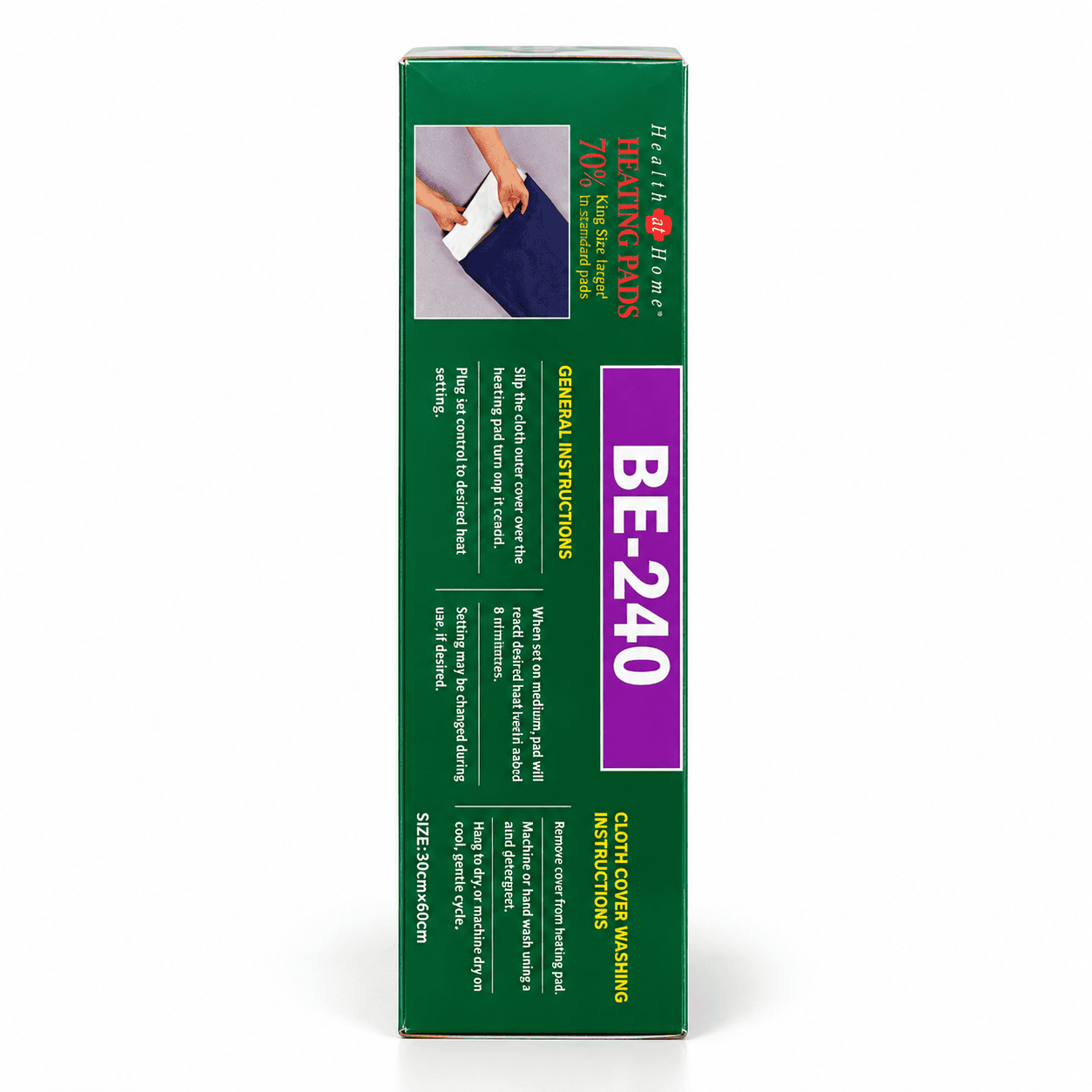 Besmed BE-240 King Size Electric Heating Pad - Image 6