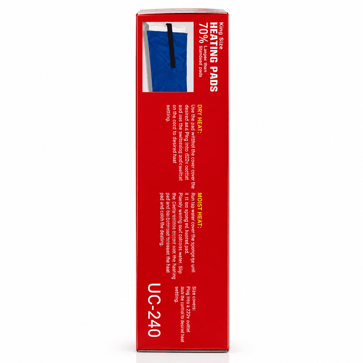 UCheck UC-240 King Size Electric Heating Pad - Image 4